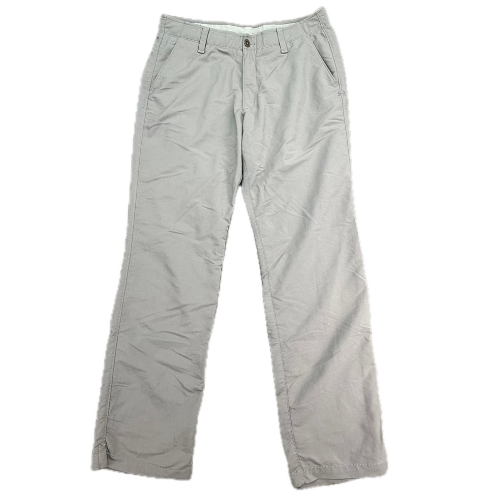 Under Armour‎ Pants Mens 36/32 Grey Loose Fit Performance Chino Golf Trousers